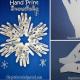 Modular origami: δημιουργία νιφάδων χιονιού από λευκό χαρτί