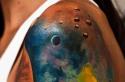 Hapësira e tatuazheve - Trupat qiellorë dhe hapësirat e universit në tatuazhe